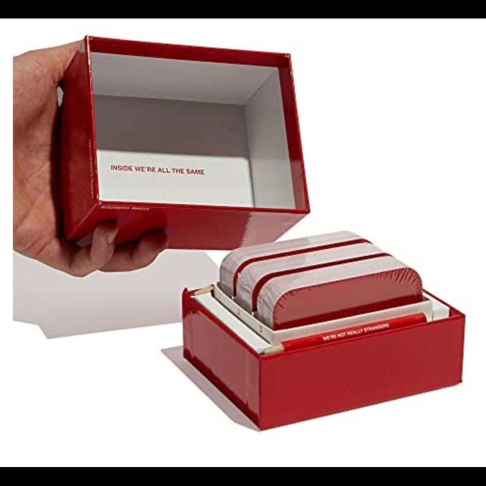 We’re not really strangers card game